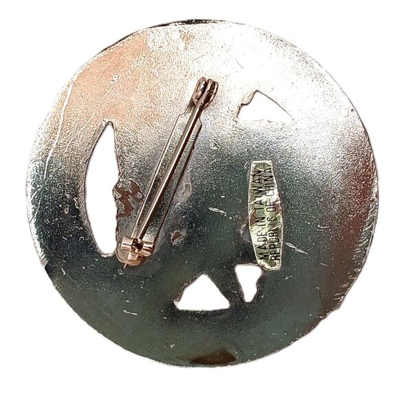 Lot of 5 Vintage Fur Rendezvous Anchorage Alaska 1980's Enamel Pin Brooch - Picture 4 of 14